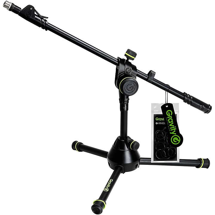 Microphone Stand Short With Folding Tripod Base Heavy Duty