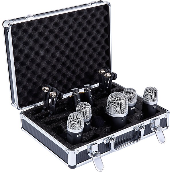 DK7 7 piece Drum Microphone Set