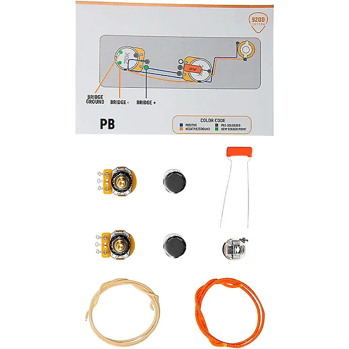 Upgraded Replacement Wiring Kit for Precision Style Bass