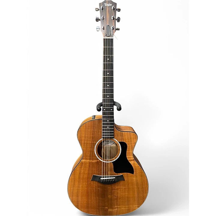 Used Taylor 224CEKDLX Natural Acoustic Electric Guitar