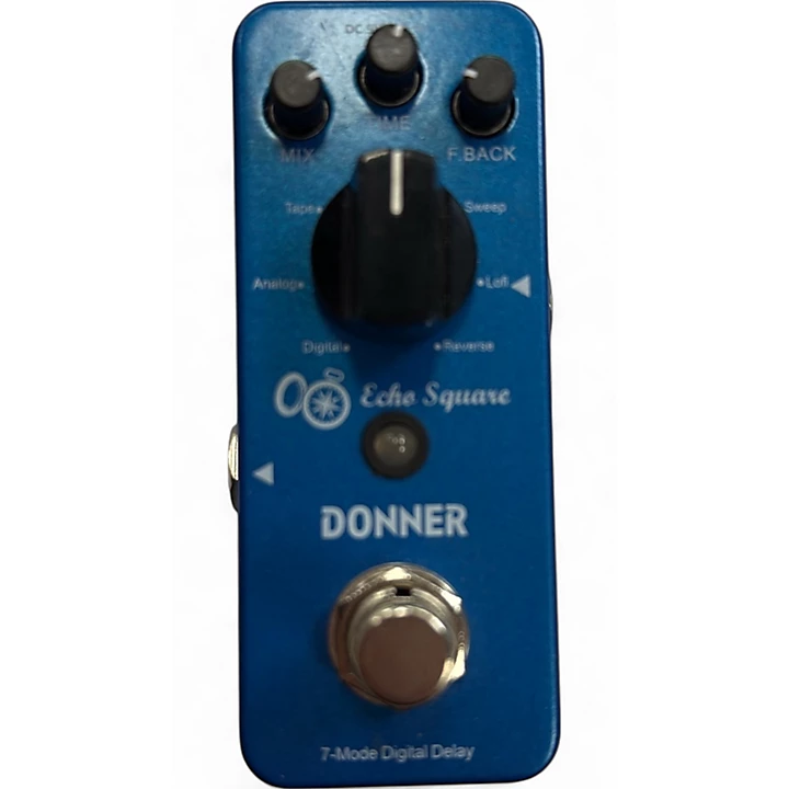 Used Donner ECHO SQUARE Effect Pedal