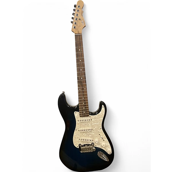 GL Used GL Tribute Legacy Blue Burst Solid Body Electric Guitar