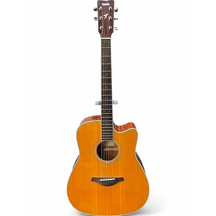 Yamaha Used Yamaha FGC TA Natural Acoustic Electric Guitar
