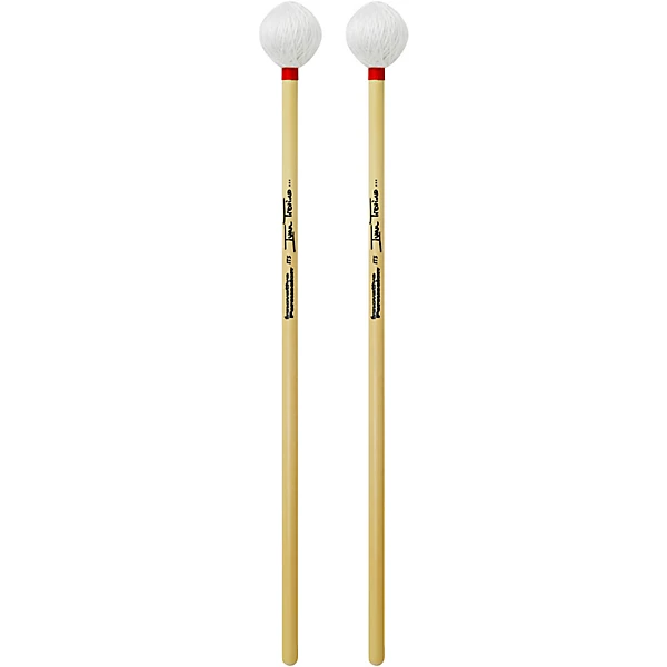 Ivan Trevino Rattan Marimba Mallets Medium Bright White Cord