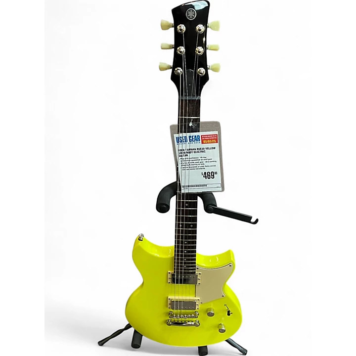 Yamaha Used Yamaha RSE20 YELLOW Solid Body Electric Guitar