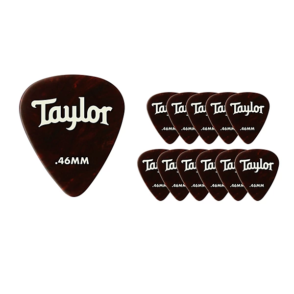 Celluloid 351 Picks Tortoise Shell 46 mm