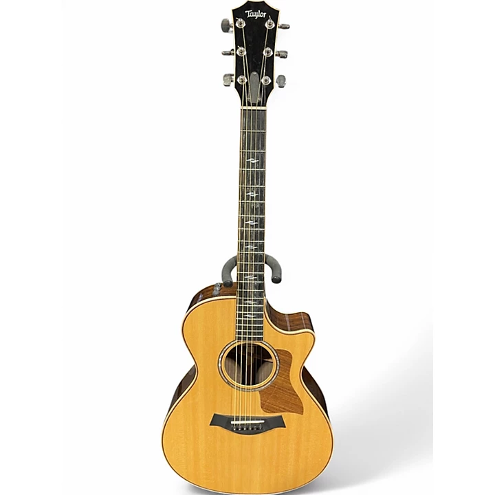 Taylor Used Taylor 812CE Natural Acoustic Electric Guitar