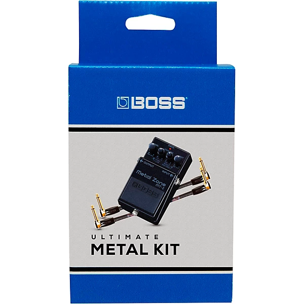 BOSS 30th Anniversary MT 2 3A Metal Zone Effects Pedal and Two 6\
