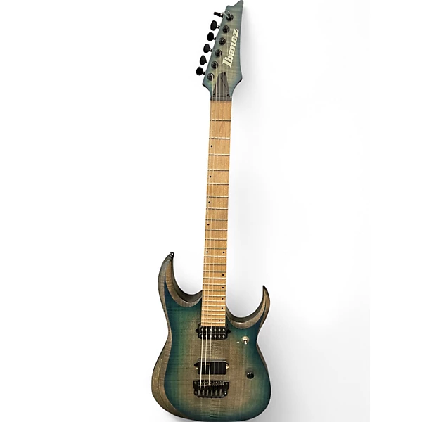 Used Ibanez rgd61al Blue Solid Body Electric Guitar