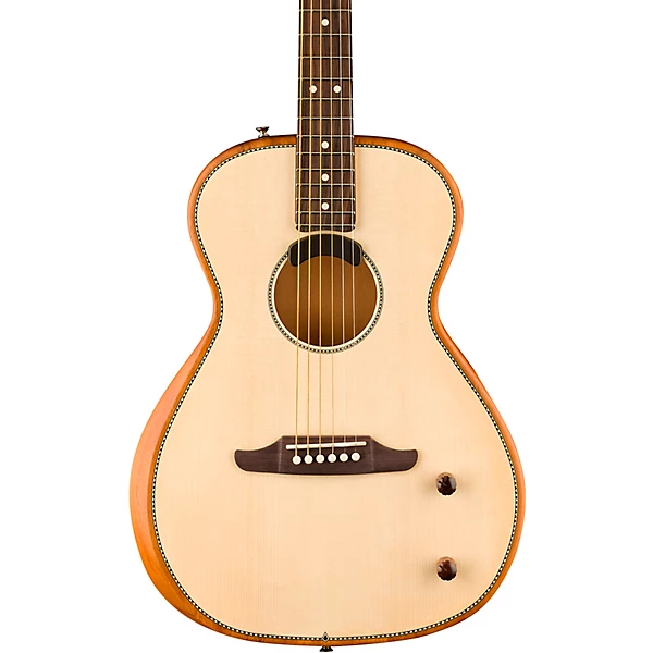 Highway Parlor Acoustic Electric Guitar Natural