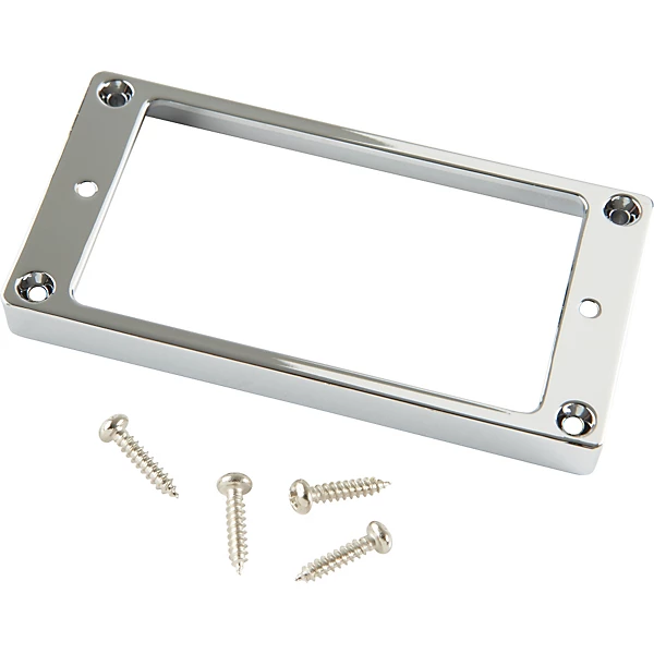 US Flat Top Bridge Pickup Mounting Ring Chrome