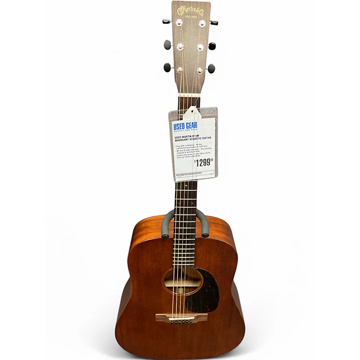 Used Martin D15M Mahogany Acoustic Guitar