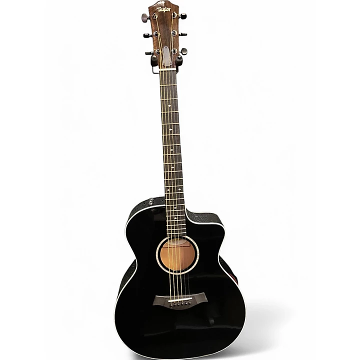 Taylor Used Taylor 214CE Deluxe Black Acoustic Electric Guitar