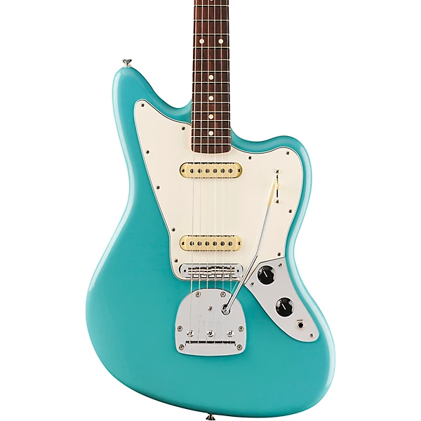 Player II Jaguar Rosewood Fingerboard Electric Guitar Aquatone Blue