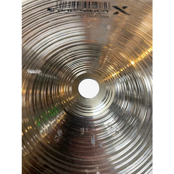 MEINL Used MEINL 10in generation x electro stack Cymbal.gc