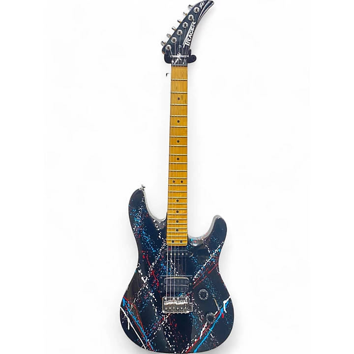Used Peavey TRACER SPLATTER Solid Body Electric Guitar