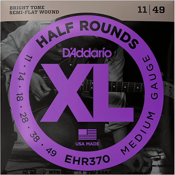 EHR370 Guitar Strings Half Rounds Medium