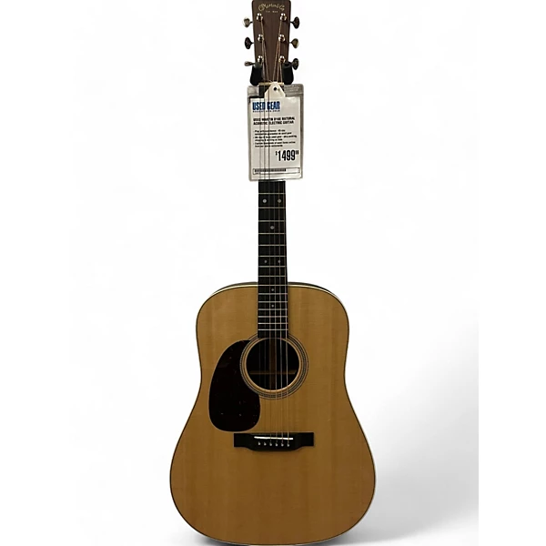 Martin Used Martin D16E Natural Acoustic Electric Guitar