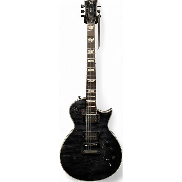 Used 2021 ESP LTD EC1000 Deluxe Black Solid Body Electric Guitar