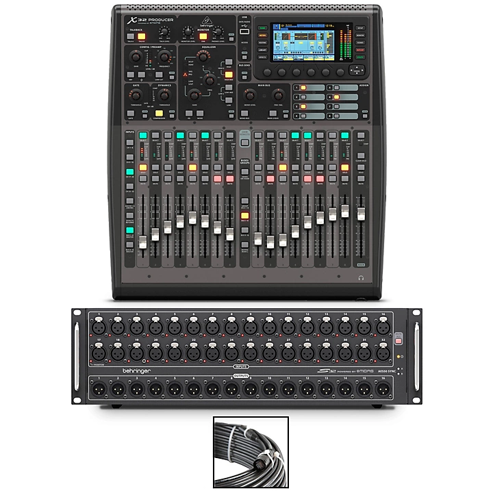 X32 Producer Bundle with S32 Digital Stage Box
