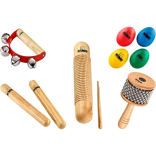 9 Piece Mixed Small Percussion Set