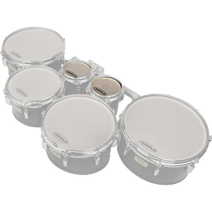 MX Frost Tenor Drumhead 6 Shot 3 Pack