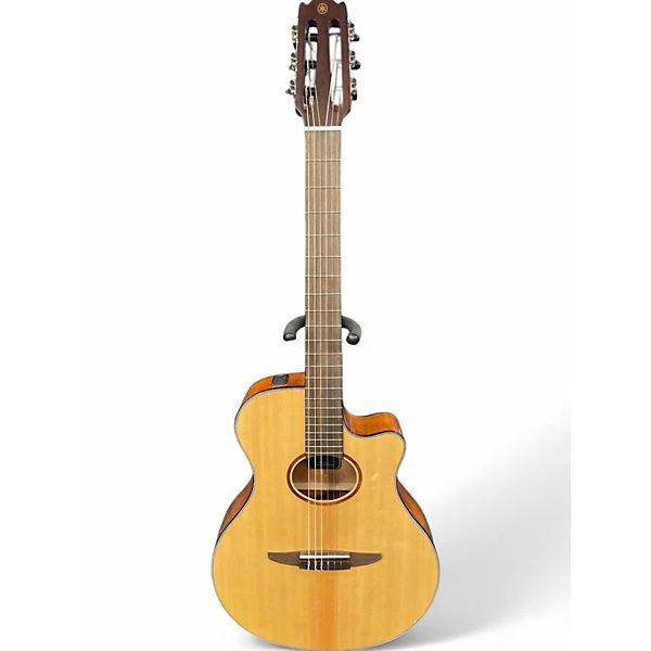 Used Yamaha NTX1200R Natural Classical Acoustic Electric Guitar