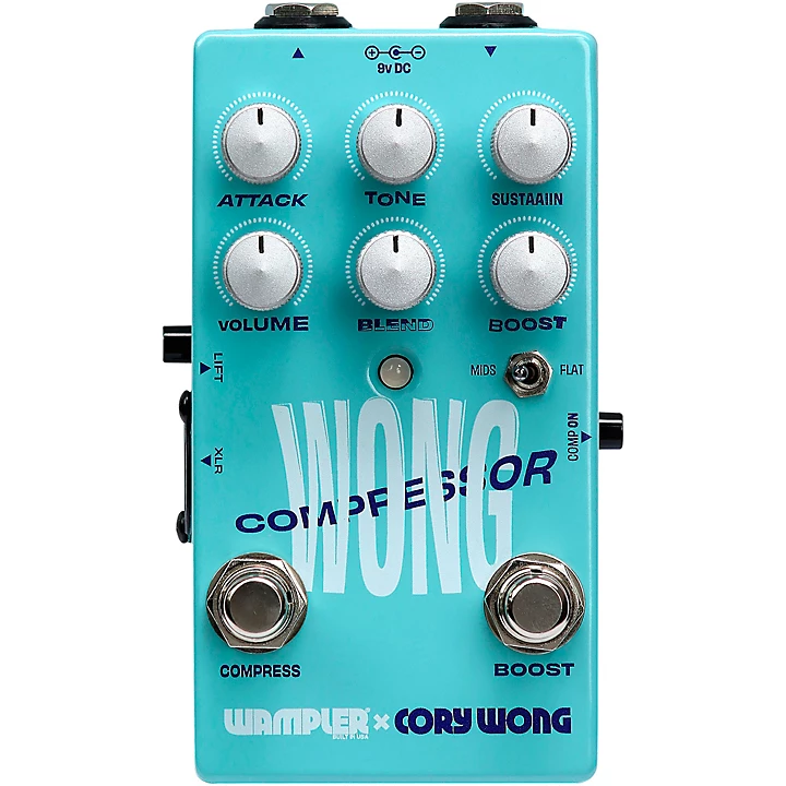 Cory Wong Compressor Effects Pedal Teal