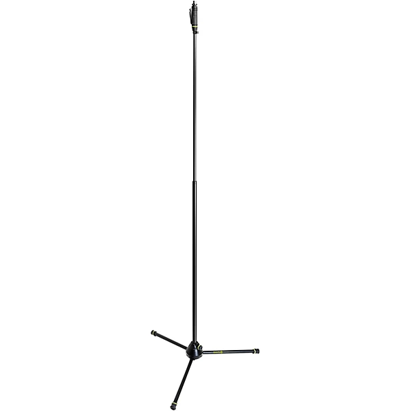 Microphone Stand With Folding Tripod Base And One Hand Clutch