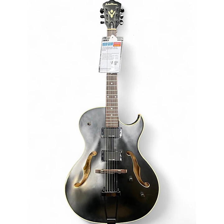 Used Washburn HB17 MATTE BLACK Hollow Body Electric Guitar