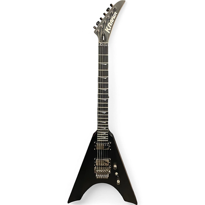 Kramer Used 2022 Kramer NITEV Black Solid Body Electric Guitar.gc