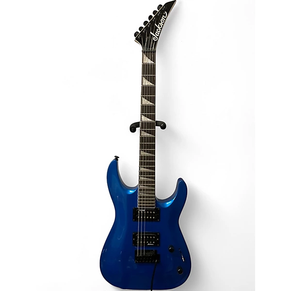 Used Jackson JS22 Metallic Blue Solid Body Electric Guitar