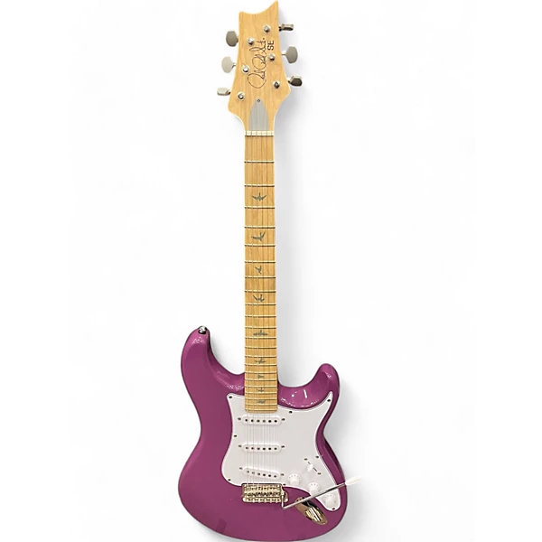 Used PRS SE Silver Sky SUMMIT PURPLE Solid Body Electric Guitar