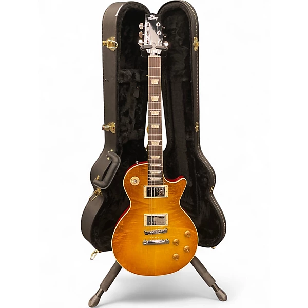 Used The Heritage H 150 Dirty Lemon Burst Solid Body Electric Guitar