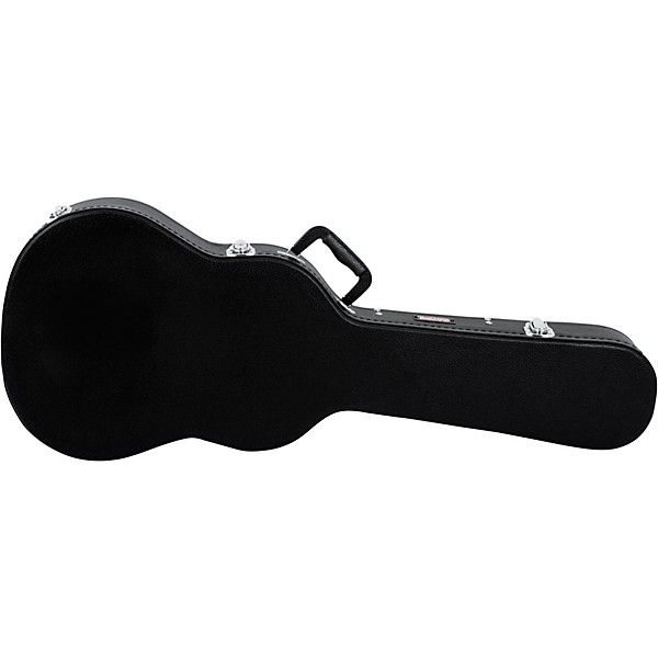 GWE Acou 3 4 Hardshell 3 4 Size Acoustic Guitar Case Black