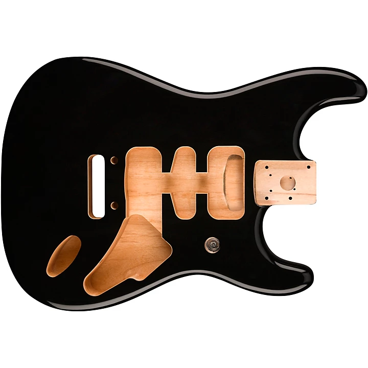Deluxe Stratocaster Alder Body Black