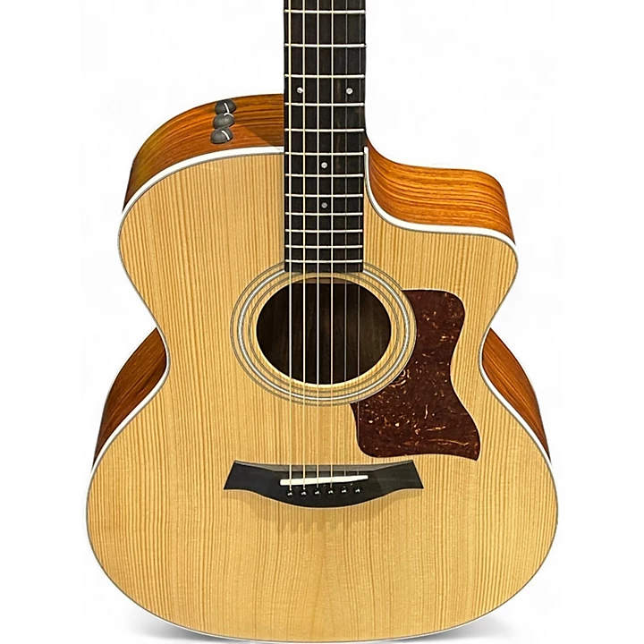 Taylor Used Taylor 214CE Natural Acoustic Electric Guitar