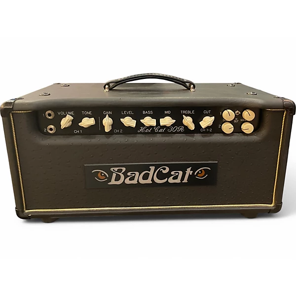 Used Bad Cat Hot Cat 30R 30W Tube Guitar Amp Head