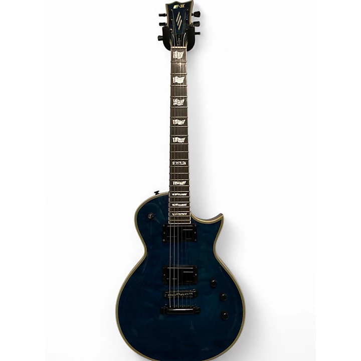 ESP Used ESP E II Eclipse MARINE BLUE Solid Body Electric Guitar.gc