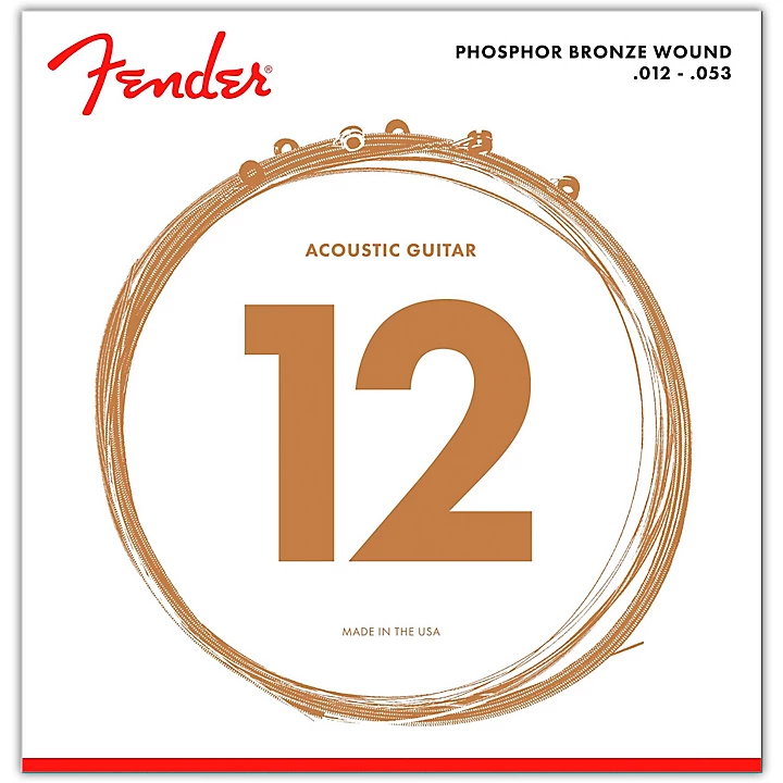 60L Phosphor Bronze Acoustic Strings Light