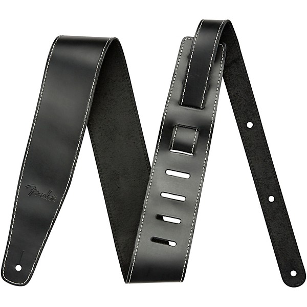 Broken In Leather Strap Black 25 in