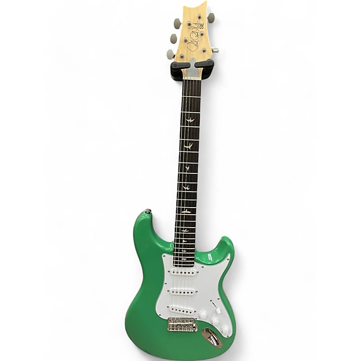 Used PRS SE Silver Sky EVERGREEN Solid Body Electric Guitar