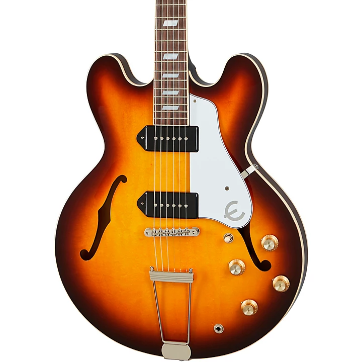 USA Casino Hollowbody Electric Guitar Vintage Burst