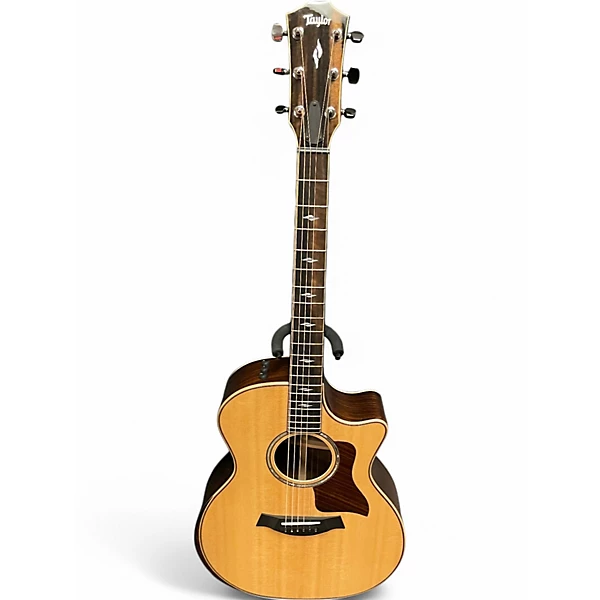 Taylor Used Taylor 814CE VClass Natural Acoustic Electric Guitar.gc