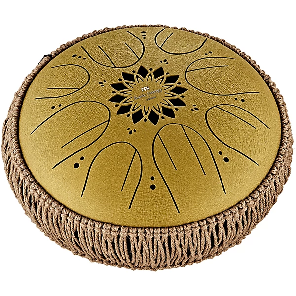 Sonic Energy C Major Medium Octave Steel Tongue Drum Gold