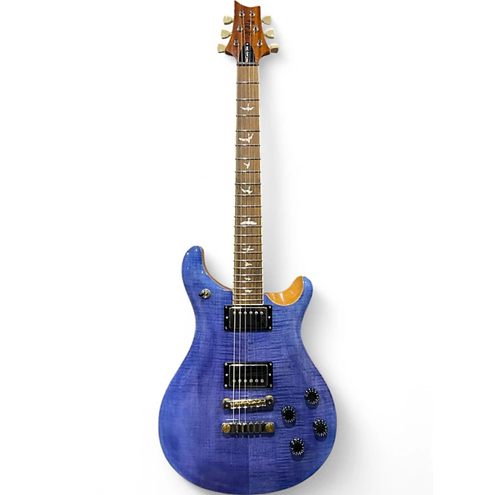 Used PRS SE McCarty 594 Faded Blue Solid Body Electric Guitar