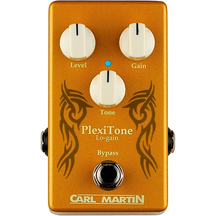 Carl Martin PlexiTone Lo gain Overdrive Effects Pedal Tan