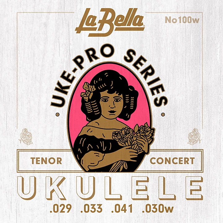 100W Uke Pro Series Tenor Concert Ukulele Strings