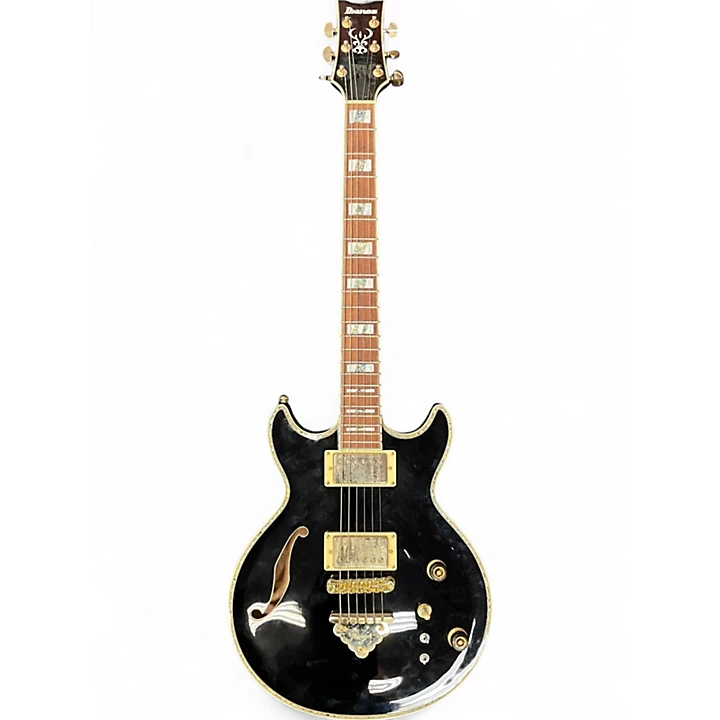 Used Ibanez AR520 Black Hollow Body Electric Guitar