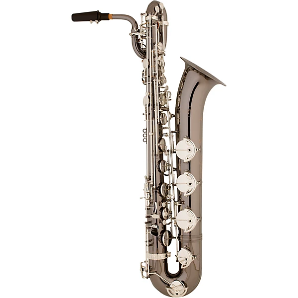 ABS 550 Paris Series Baritone Saxophone Black Nickel Body Silver Keys